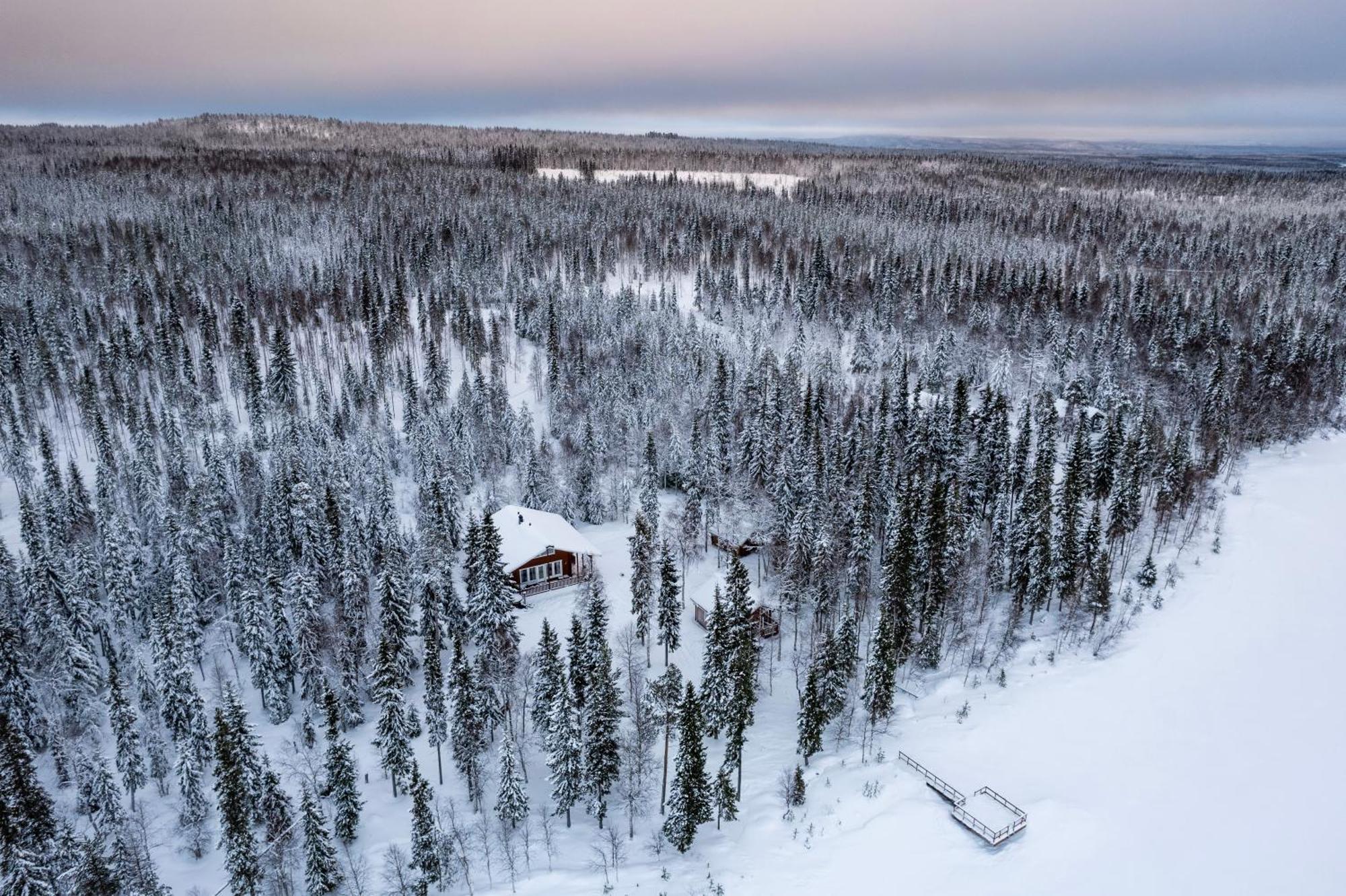 Napapiirin Jaervilomat Hotel Luukonniemi Luaran gambar