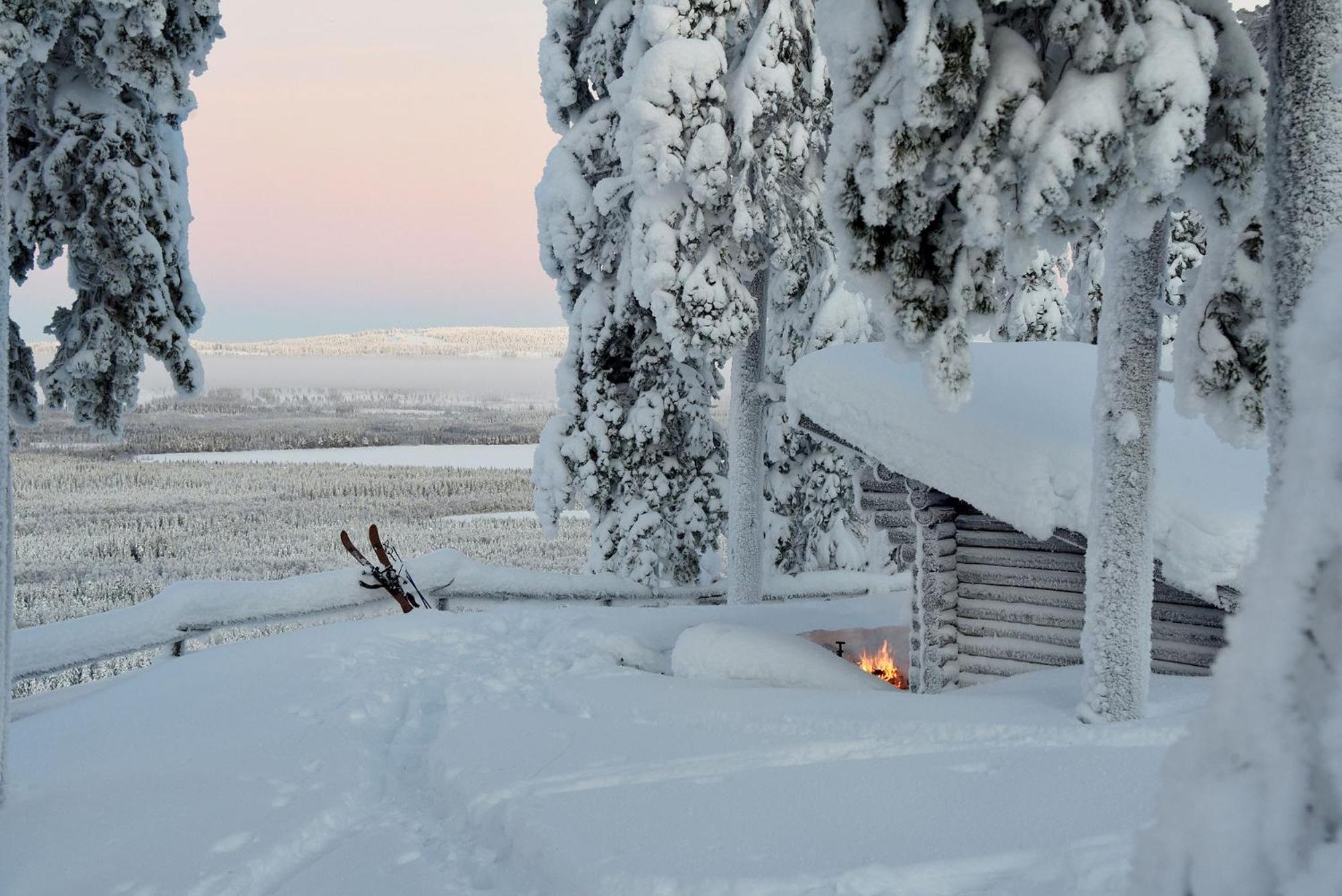 Napapiirin Jaervilomat Hotel Luukonniemi Luaran gambar
