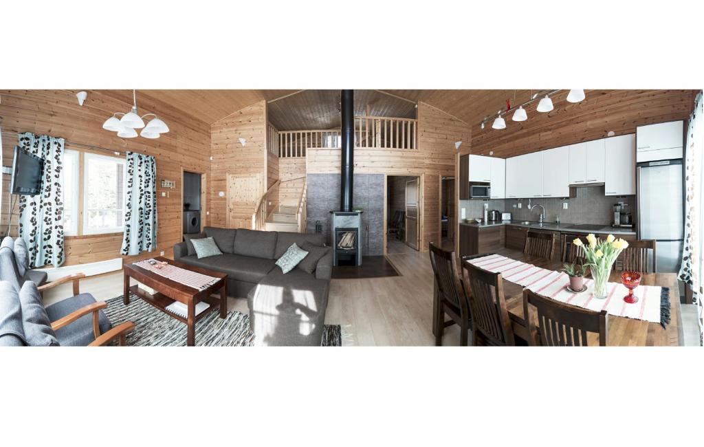Napapiirin Jaervilomat Hotel Luukonniemi Bilik gambar